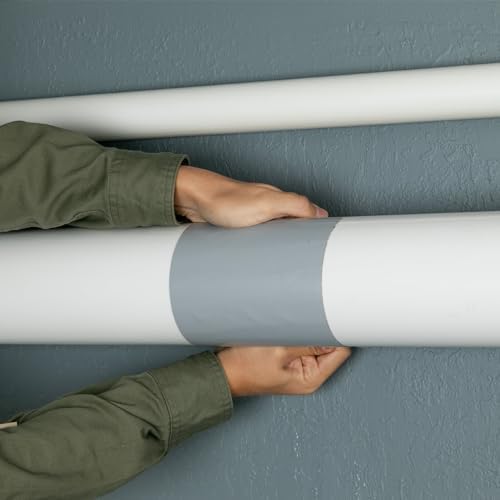 Flex Tape, Original Thick Flexible Rubberized Waterproof Tape - Seal and Patch Leaks, Works Underwater, Indoor Outdoor - Home RV Roof Plumbing and Pool Repairs, Gray, 4 in x 5 ft, Case of 4 - Image 3
