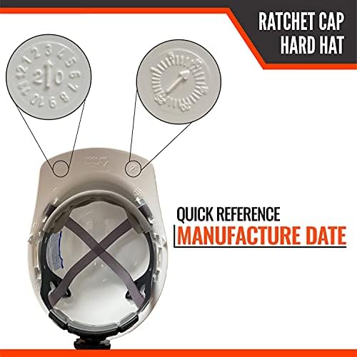 Malta Dynamics Hard Hat – Cap-Style Construction and Safety Hard Hats for Men and Women, 4 Pt. Hard Hat Suspension System, OSHA & ANSI Compliant, Made in the USA - Image 4