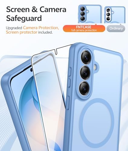 FNTCASE for Samsung Galaxy S26 Plus Case, Fit for Magsafe, Screen Protector - Image 4