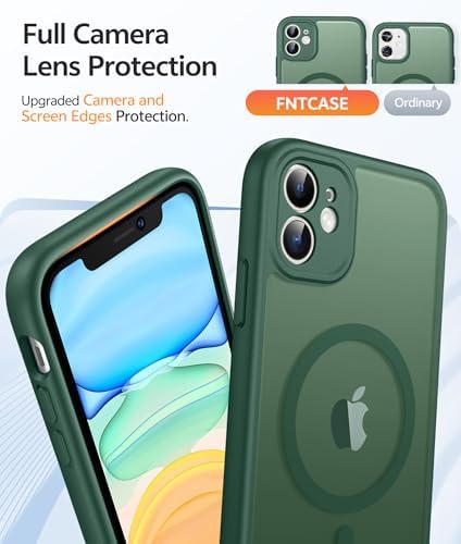 FNTCASE for iPhone 11 Phone Case, Fit for Magsafe, Full Camera Protection - Image 4