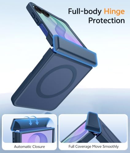 FNTCASE for Samsung Galaxy Z Flip 8 Case, Fit for Magsafe, Screen Protector - Image 5