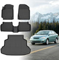 Floor Mats for Toyota Corolla 2003 2004 2005 2006-2008, Floor & Cargo Mats by Vehiwell