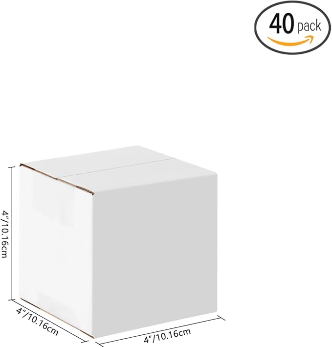 4x4x4 Small Shipping Boxes Set of 40 - Image 2
