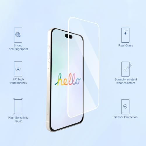 Ailun Screen Protector + Camera Lens Protector for iPhone 17 Pro Max - Image 2
