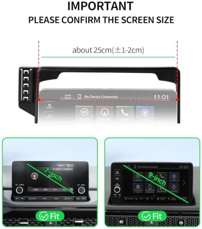 Car Phone Holder for Honda CR-V/HR-V/CRV 2023-2026 Accessories, 7/9" Screen - Image 3