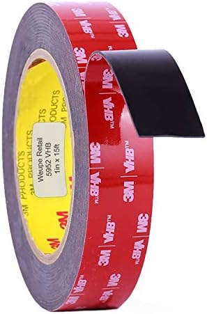 5952 VHB Tape: 2.5cm . x 15 ft. (Black) - Image 3