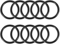 uxcell Nitrile Rubber O-Rings 40mm OD 32mm ID 4mm Width, Metric Sealing Gasket for Automotive Machine Plumbing, Pack of 10 by uxcell