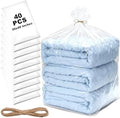 40 Pcs Large Clear Plastic Storage Bags set, 30 x 40 Inches,1.4 Mil by Humyoun