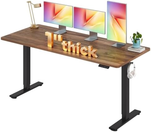 60x 24x 1''One-piece Standing Desk Stand Up Adjustable Desk by FitStand