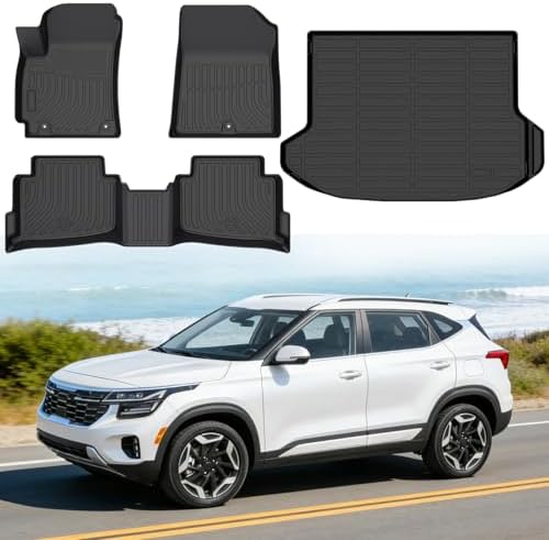 Floor Mats for Kia Seltos 2021-2025 by Vehiwell