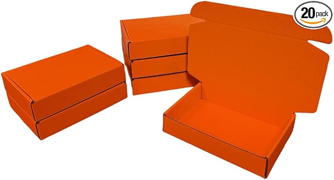 20 Pcs 17.7 x 13.8 x 2.5 inches X-Large Size Corrugated Cardboard Gift Boxes by Unknown