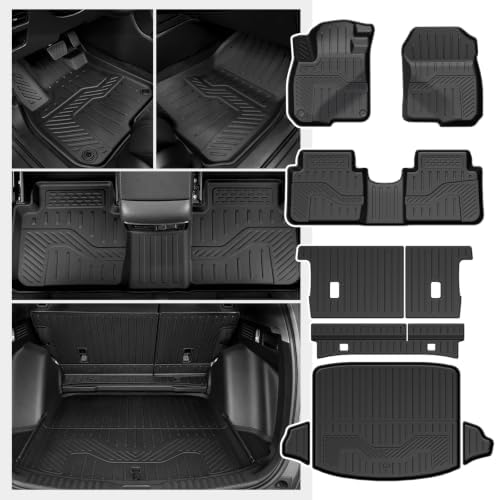 Floor Mats for Honda CRV 2017-2022 Gas Only, with Cargo Mat by JOULARISE