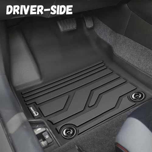 Floor Mats for Toyota Corolla 2020-2025 2026 Sedan (Not Fit for Hatchback and Cross), Custom Fit All-Weather TPE Floor Liners, Front & 2nd Row Mat for Corolla Car Accessories - Image 3