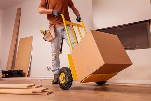Stanley Steel Hand Truck-300KG, Yellow, SXWTC-HT526 - Image 7