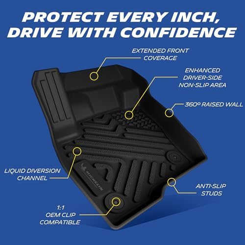 Michelin Vehicle Mats for 2015-2024 Ford Edge (3 Piece) - Image 2