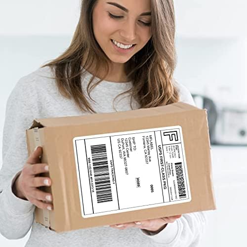 MFLABEL Full Sheet Sticker Label, Address Sticker, White Matte Label Paper, 8-1/2" x 11" Shipping Labels for Laser & Inkjet Printer (2500 Labels, 2500 Sheets) - Image 7