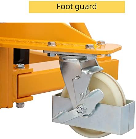 APOLLOLIFT 2 Pices Manual Pallet Stacker 2200lbs Capacity 63" Lift Height - Image 6