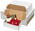 Wowxyz 14x8x5" Shipping Boxes 20 Pack White Corrugated Cardboard Box by Wowxyz