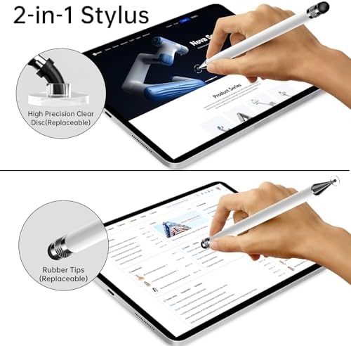 Bopomofo Stylus(5 Pcs),2-in-1 Stylus Pen for Touchscreen,Capacitive Stylus - Image 3