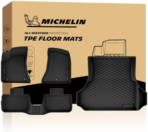 Michelin Vehicle Mats for 2011-2023 Dodge Charger/Chrysler 300 RWD(4 Piece) by Michelin