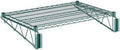 24" x 36" Wire Green Epoxy Wall Mount Shelf, Commercial Fixed Wall Mount Rack, NSF, Metal Floating Shelving for Kitchen, Stock Rooms, Home and Hotel by Zedfire