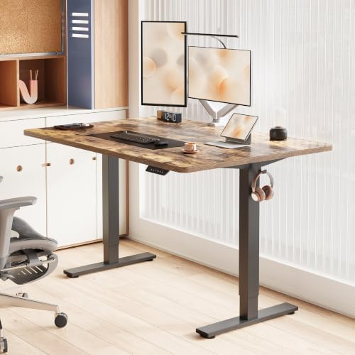 48x 30x 1''One-piece Standing Desk Stand Up Adjustable Desk - Image 2