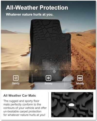 Kiwi Master Floor Mats for 2014-2017 Jeep Wrangler JK 2-Door - Image 3