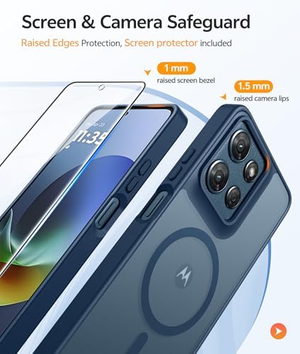 FNTCASE for Moto G Play 2026 / G 2026 / G 2025 Phone Case, Screen Protector - Image 4