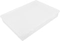 VILLCASE Transparent Plastic Certificate Organizer Box Desktop Document Storage by VILLCASE