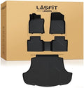 LASFIT Floor Mats for Lexus ES 2025-2019 with Cargo Mat, TPE Black by LASFIT