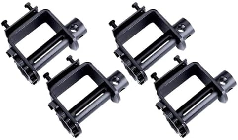 (4 Pack) Bolt on Winch Flatbed Trailer Truck Winches by MyteeProducts