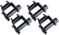 (4 Pack) Bolt on Winch Flatbed Trailer Truck Winches by MyteeProducts