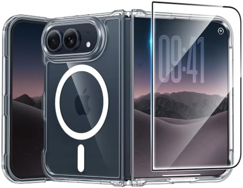 FNTCASE for iPhone Duo Case, with Screen Protector, Compatible with Magsafe by FNTCASE