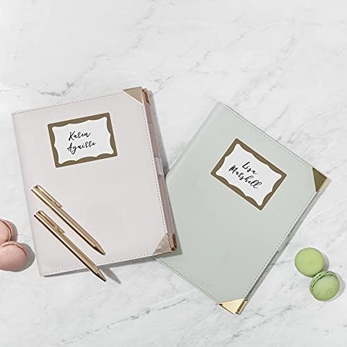 Avery Name Tags, Print or Write, Gold Border, 100 Adhesive Tags Per Pack, 4 Packs, 400 Total (05146) - Image 6