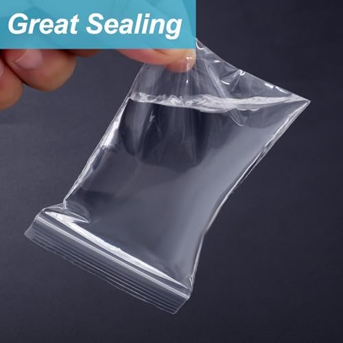 4 x 6 Inch 200Pcs Small Plastic Bags, 2 Mil Small Zip Bag - Image 5