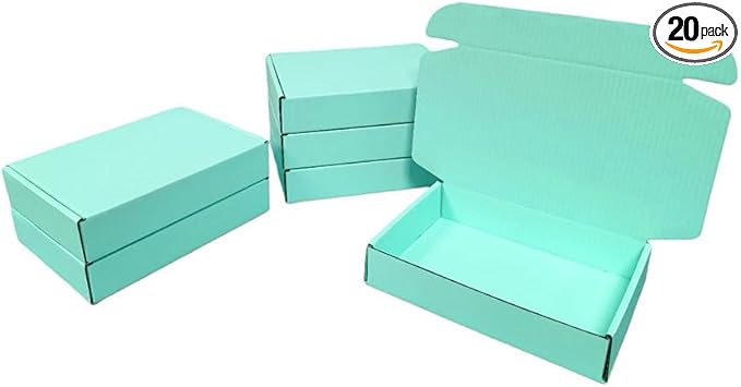 20 Pcs 14.2 x 9.4 x 3.2 inches Shipping Boxes by Unknown