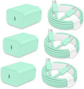 AISNI USBC Charger Block for iPhone 17/16/15 Charger Fast Charging 3 Pack by AISNI