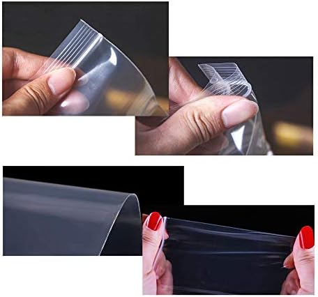 2'' x 8'' Long Jewelery Plastic Bags 300pcs Poly Zip Seal Storage Bags Necklace Bags with Hang Hole for Packaging Shipping Incense 2 Mil (4 Sizes to Choose from) - Image 6