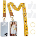 Yonlevres Phone Lanyard Crossbody Strap Wrist Neck Adjustable Women Bee by Yonlevres