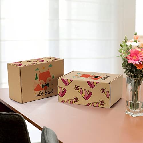 9x6x4 Cardboard Shipping Boxes Set of 20, Brown - Image 5