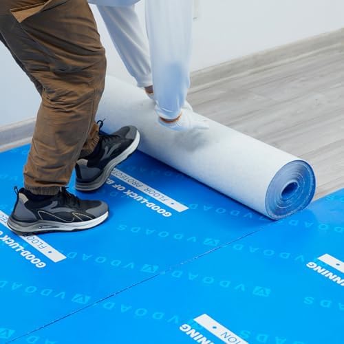 39" x 100'Heavy-Duty Temporary Floor Protection Roll Construction & Renovation for Tile Protectors for Hardwood tairs Carpet Pets Paint Proof Flooring Protection Film Covering Longtime by Unknown