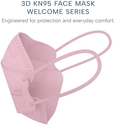 Well Before Welcome Series 3D KN95 Face Mask - 5-Layer Disposable Masks - Image 2