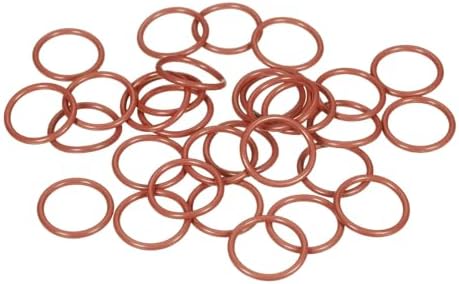 50pcs Fluorine Rubber O-Rings 20x16x2mm Metric FKM Sealing Gasket by Unknown