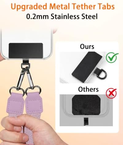 Cell Phone Lanyard Crossbody Wrist Neck Strap Adjustable Women - Image 6