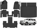 Floor Mat Set for 2026 Jeep Grand Wagoneer L 7 Seats by TongamaAllWeatherFloorMats