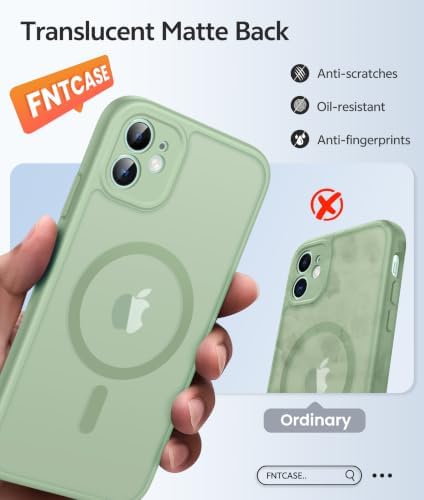 FNTCASE for iPhone 11 Phone Case, Fit for Magsafe, Full Camera Protection - Image 6