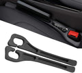 Car Seat Gap Filler Organizer 2 Pack, Anti-Drop Car Seat Gap Filler, Black by Unknown