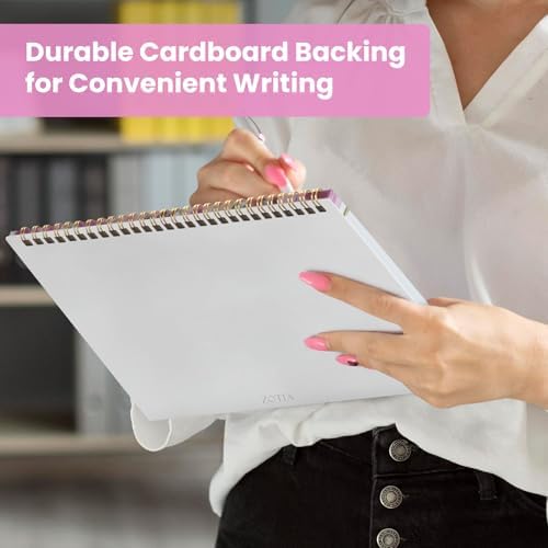 Weekly To Do List Notepad with 52 Undated Sheets（8.5"×11"）- Undated Weekly Planner Notepad for Office Desk Accessories and Supplies - Pink Whisper - Image 6