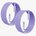 2Pack Purple Fast Charger Cable 10ft [Apple MFi Certified], USB Type C to Lightning Cable 10 Foot for Apple iPhone 14/13/12 Pro XR XS Max X 8 Plus by Citelect