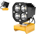 Azocek LED Work Light Compatible with Dewalt 20V Battery 6000LM Flashlight by Azocek